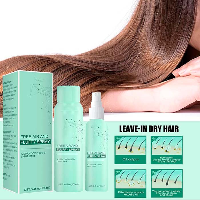 FluffySpray, a spray for soft and healthy hair and a dry shampoo in one - Image 4