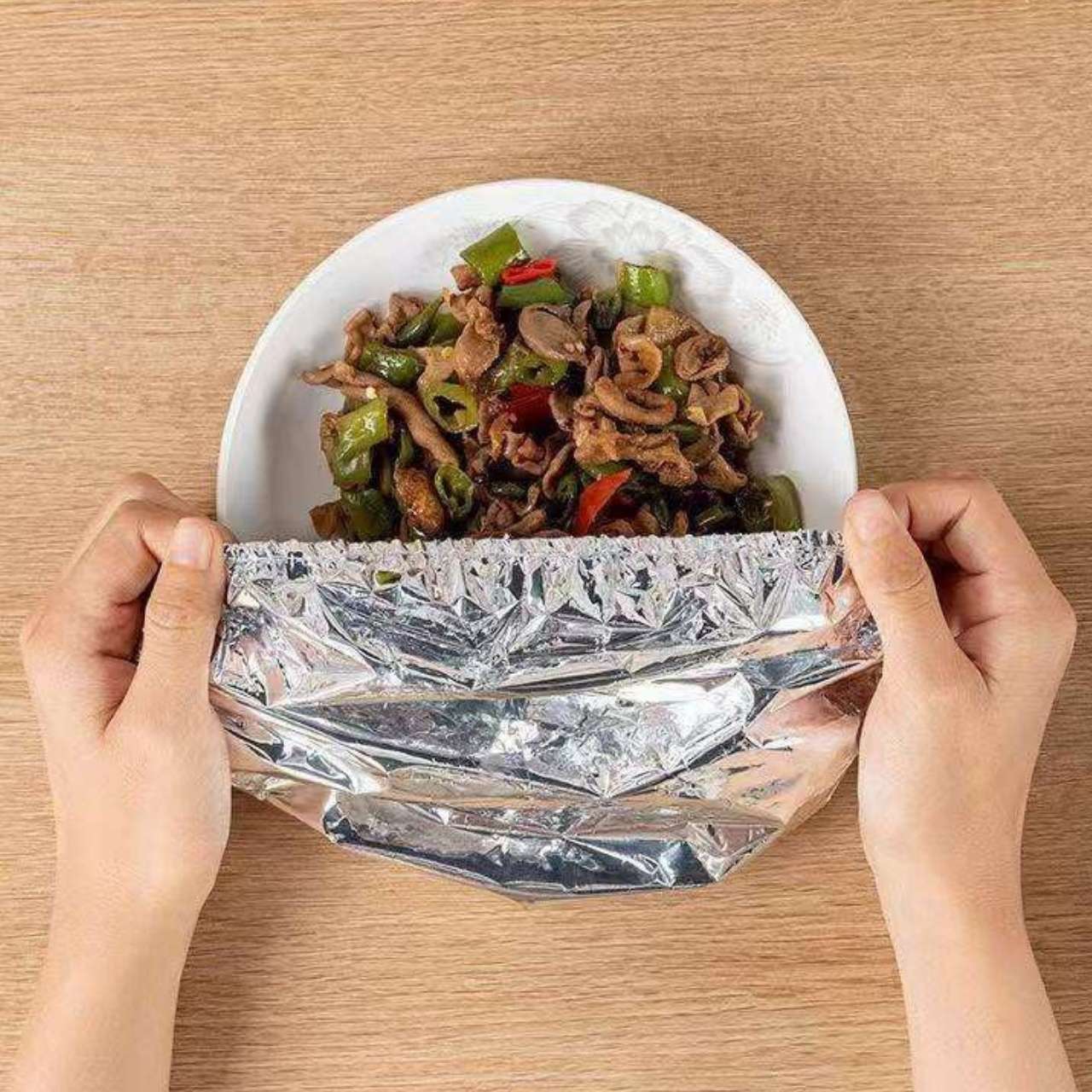 FoilCovers, reusable food foil covers (50 pcs.) - Image 2