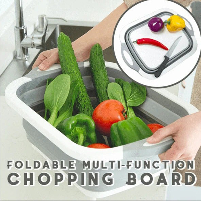 FoldableStrainer, multifunctional strainer, storage container and cutting board in one - Image 7