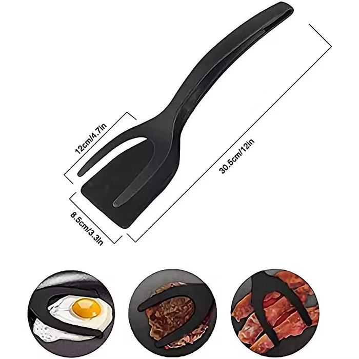 FoodClip Kitchen Spatula and tongs in one + FREE recipe e-book - Image 2