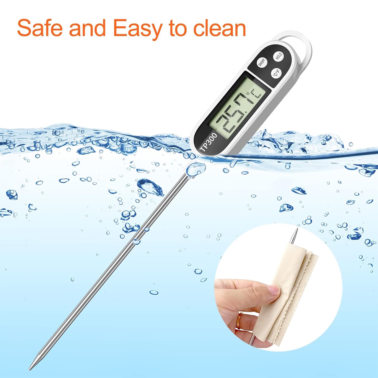 FoodMeter, an electronic digital thermometer for measuring food and liquid temperature - Image 2