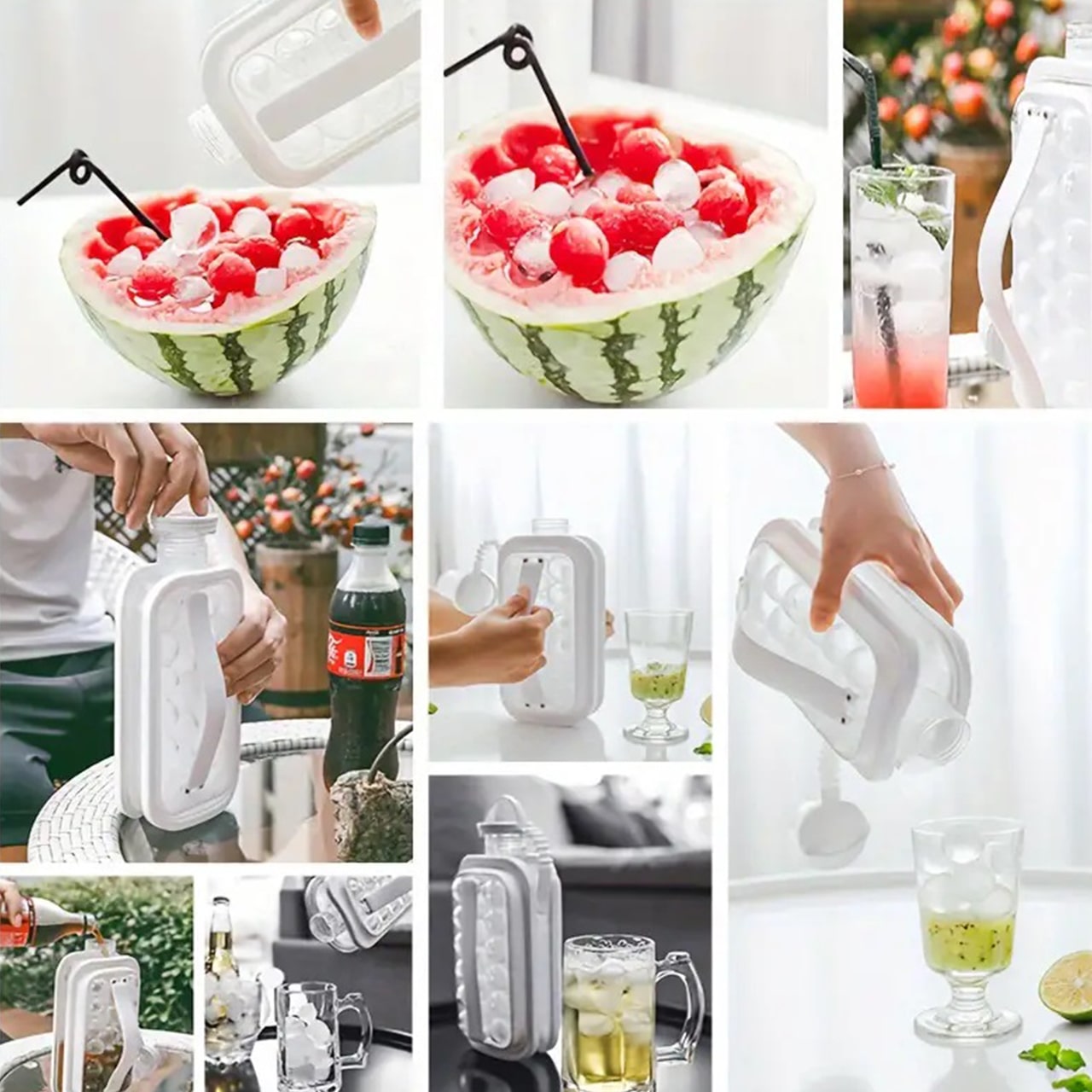 Easy to use for quick ice ball making!
