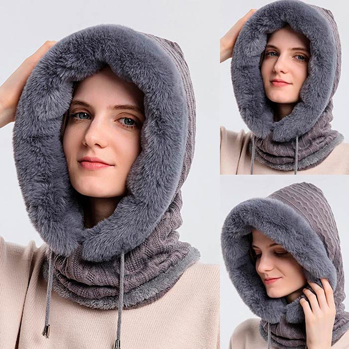 The multifunctional cap can be worn in 4 different ways