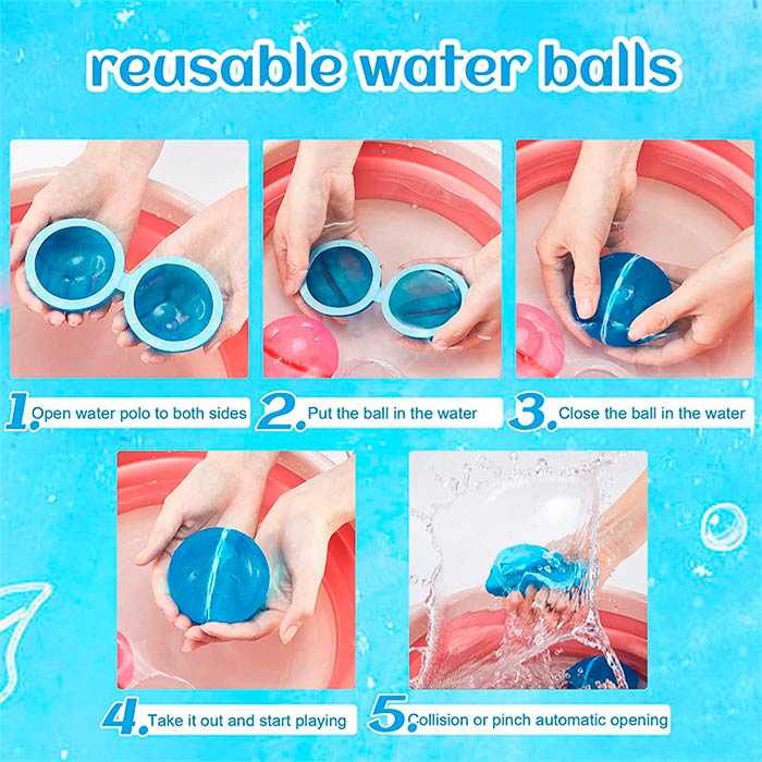 Eco-friendly water balloons!