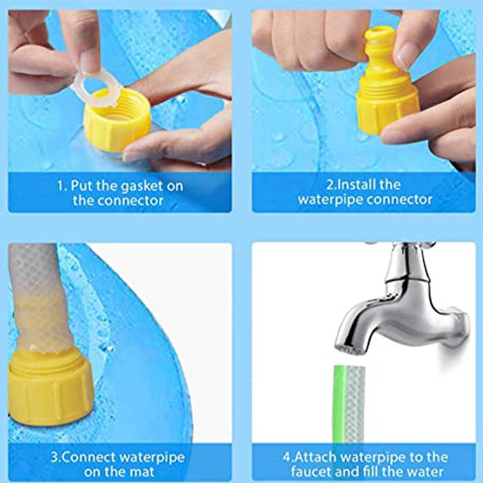 FunPoolPaw, an inflatable pool with fountain suitable for children and pets - Image 5
