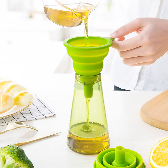 Made of durable and food-safe silicone.