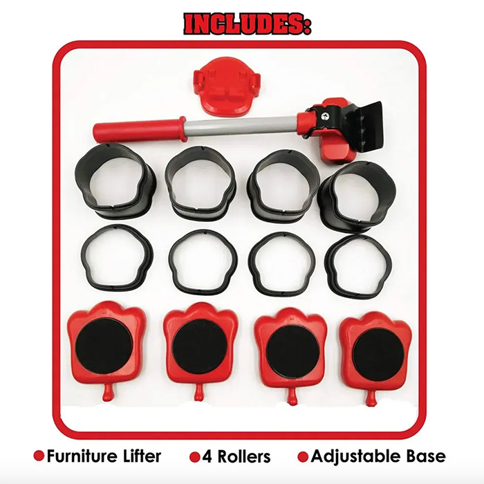 FurnitureMover, 15-piece set of furniture movers - Image 6