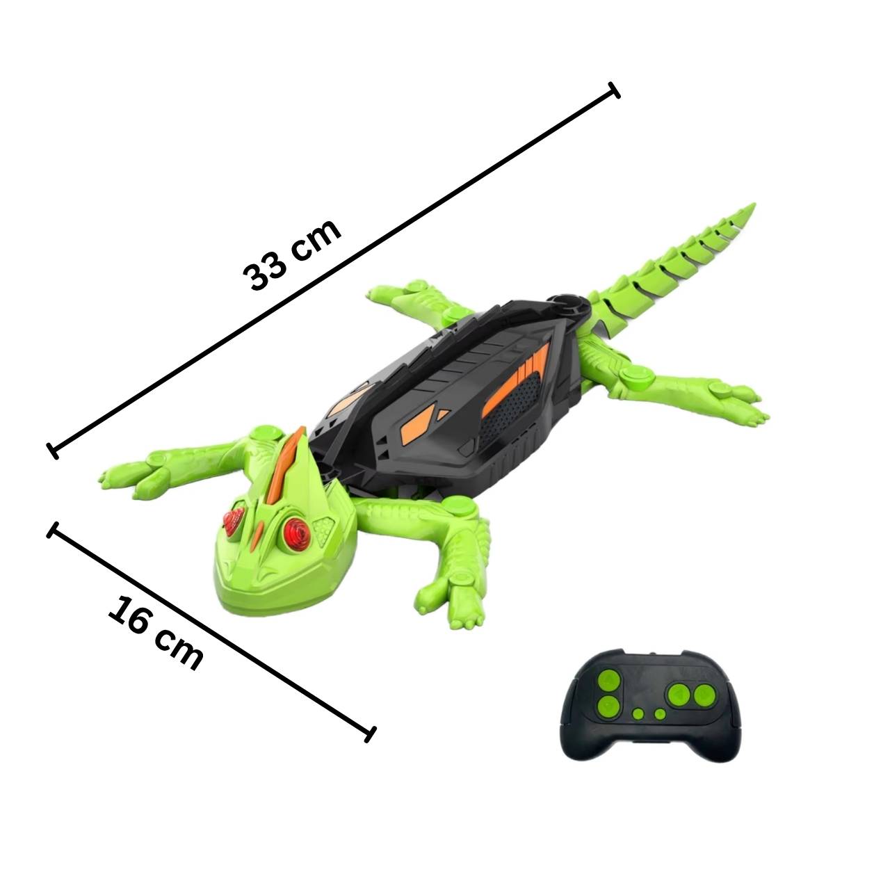 Gecko, a remote-controlled lizard that climbs on floors and walls - Image 2