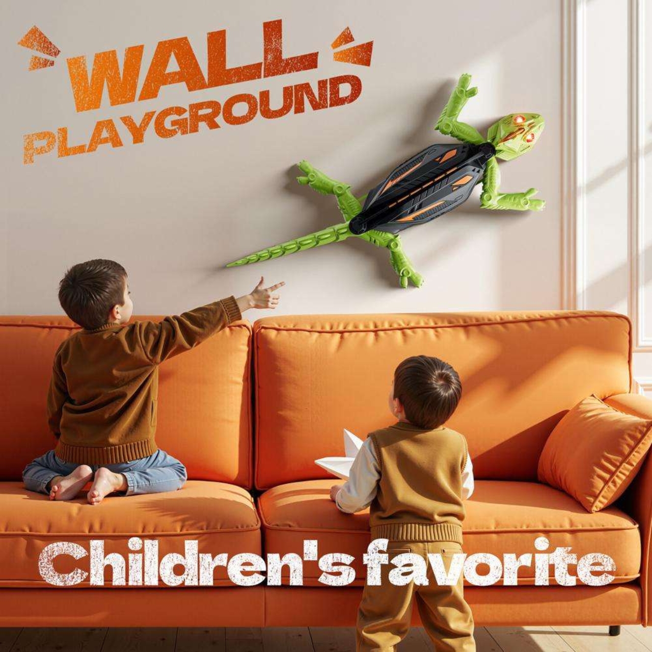 Gecko, a remote-controlled lizard that climbs on floors and walls - Image 5