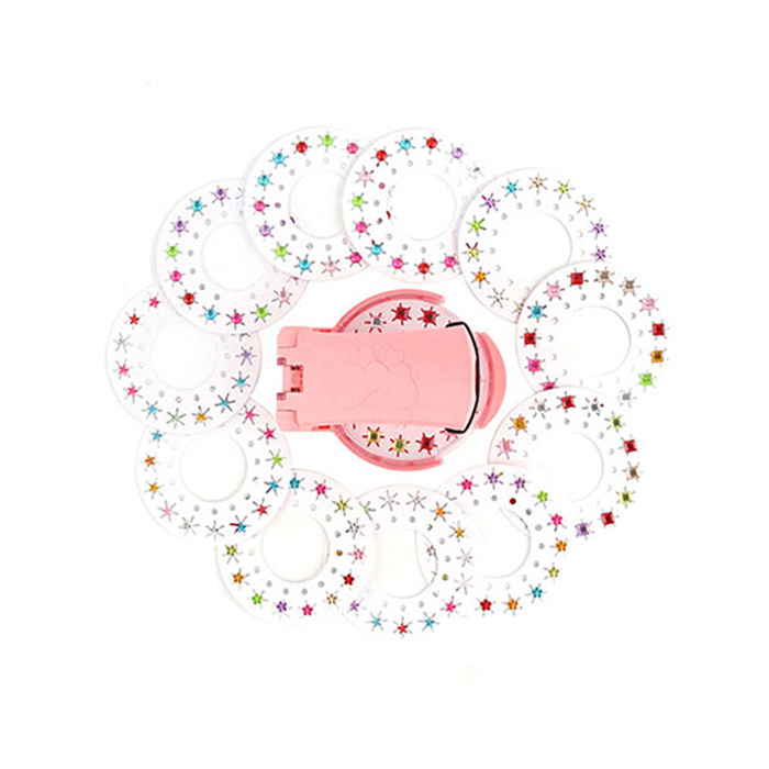 GemsKit, hair bead applicator and 12 sets of beads in different colours and shapes - Image 3