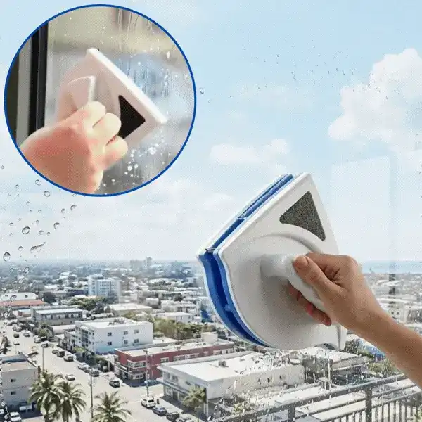 Magnetic Window Cleaner, GlassWiper