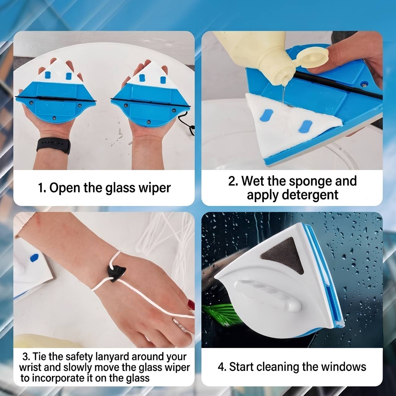 Magnetic Window Cleaner, GlassWiper - Image 11