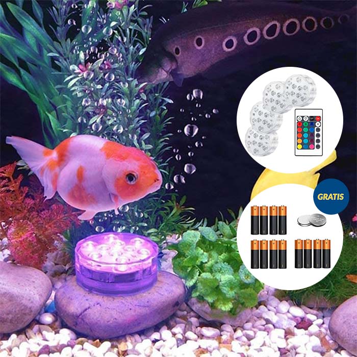 GlowBundle, 4 waterproof LED lights + battery set - Image 10