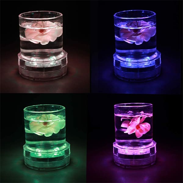 GlowWaterLights, 4 waterproof LED lights with remote control - Image 7