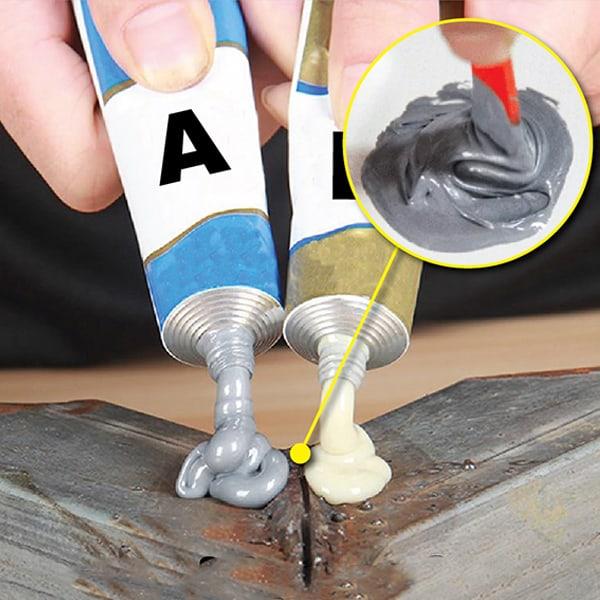 GlueStar, two-component adhesive for cold welding and simple repairs (2 tubes) - Image 6
