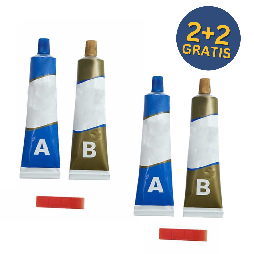 GlueStar, two-component adhesive for cold welding and simple repairs (2 tubes) - Image 8