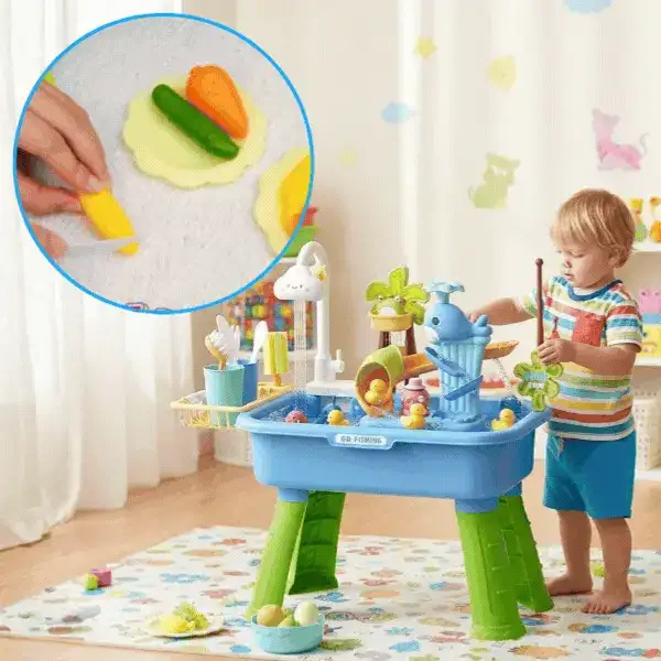 Children's water and sand table, GoFishing