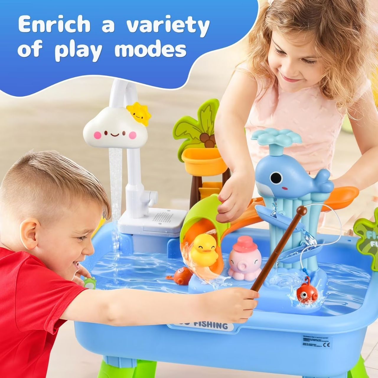 Children's water and sand table, GoFishing - Image 2
