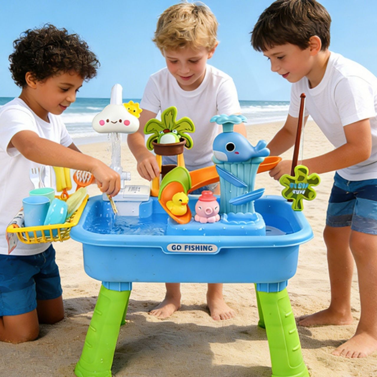 Children's water and sand table, GoFishing - Image 9