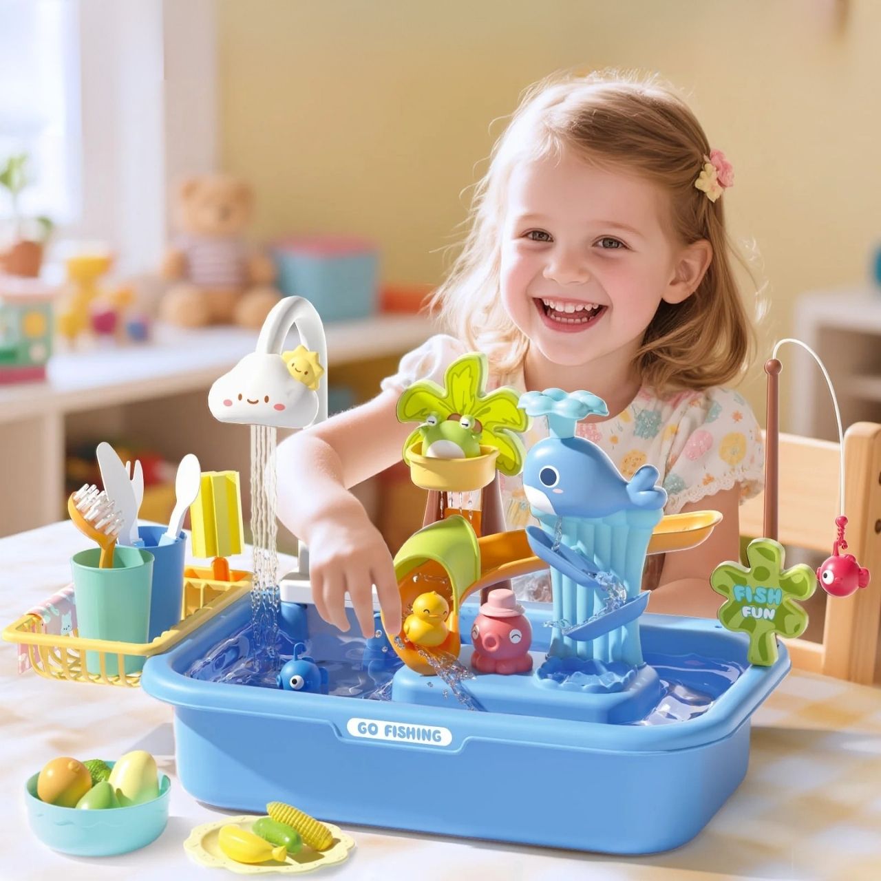 Children's water and sand table, GoFishing - Image 10