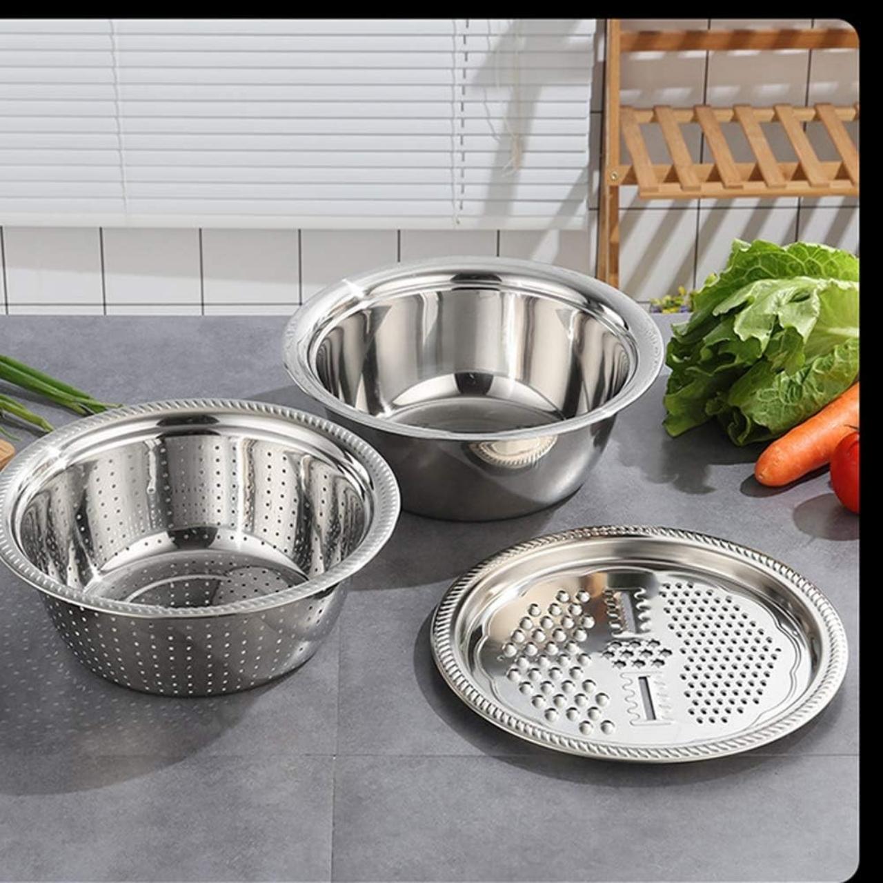 GraterBowl, 8-in-1 multi-purpose kitchen scraper with bowl - Image 7