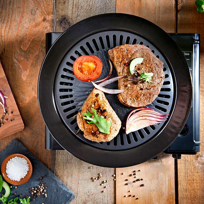 Efficient heat distribution for perfect cooking.