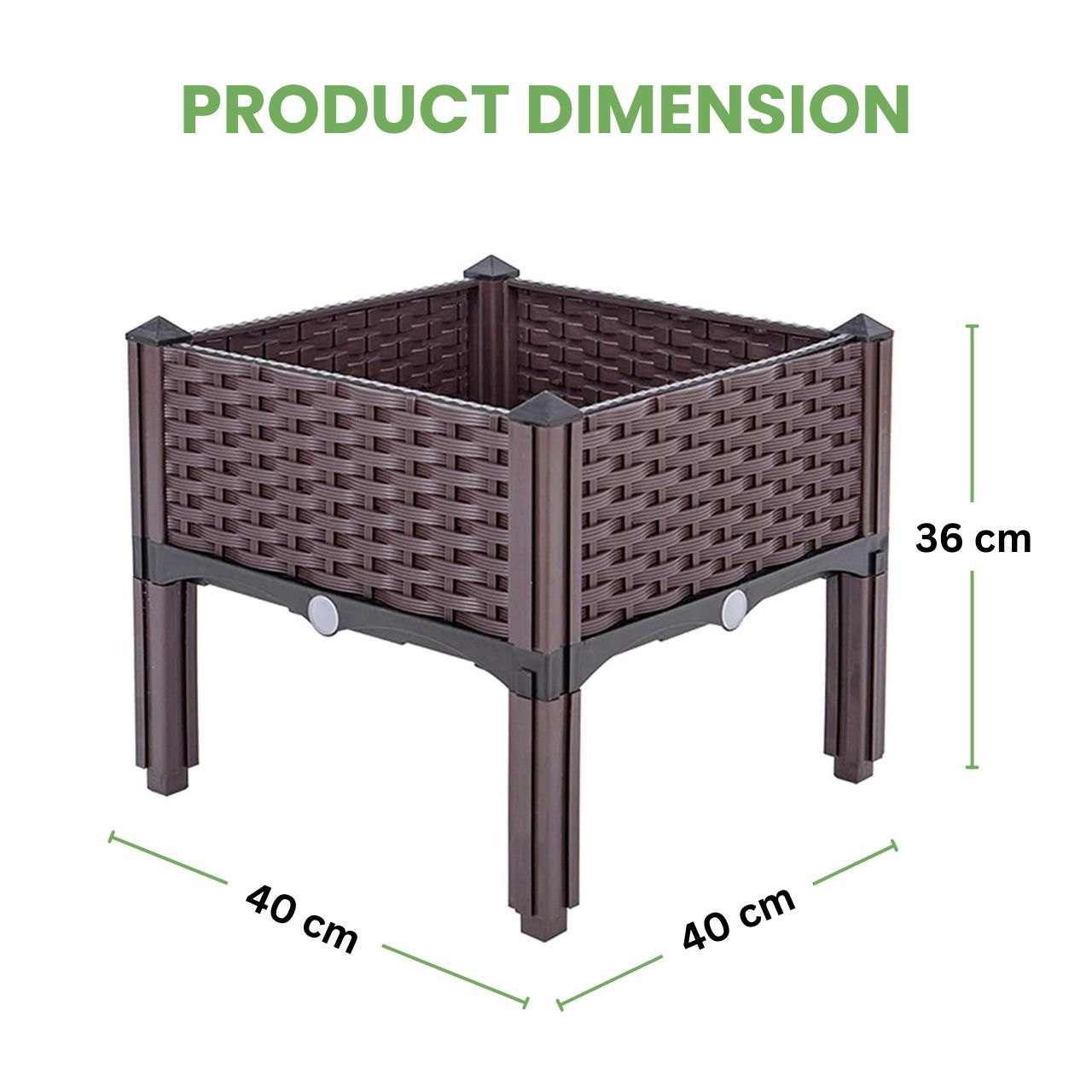 Growsy, raised garden trough - Image 3