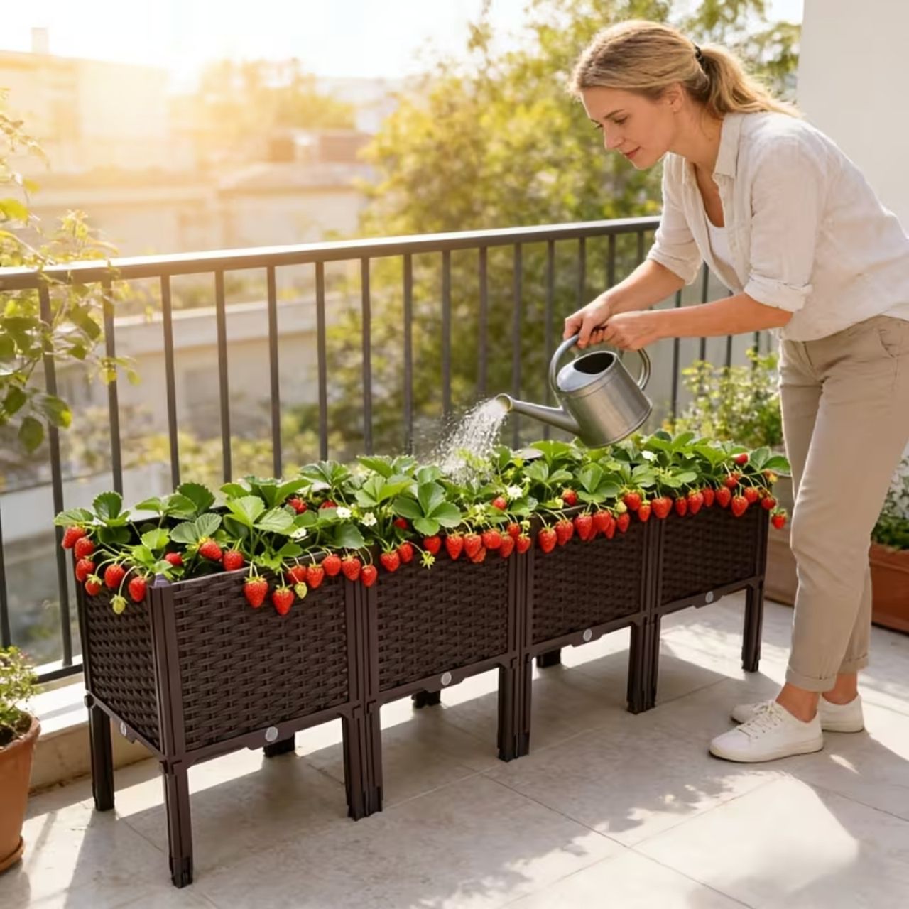 Growsy, raised garden trough - Image 7