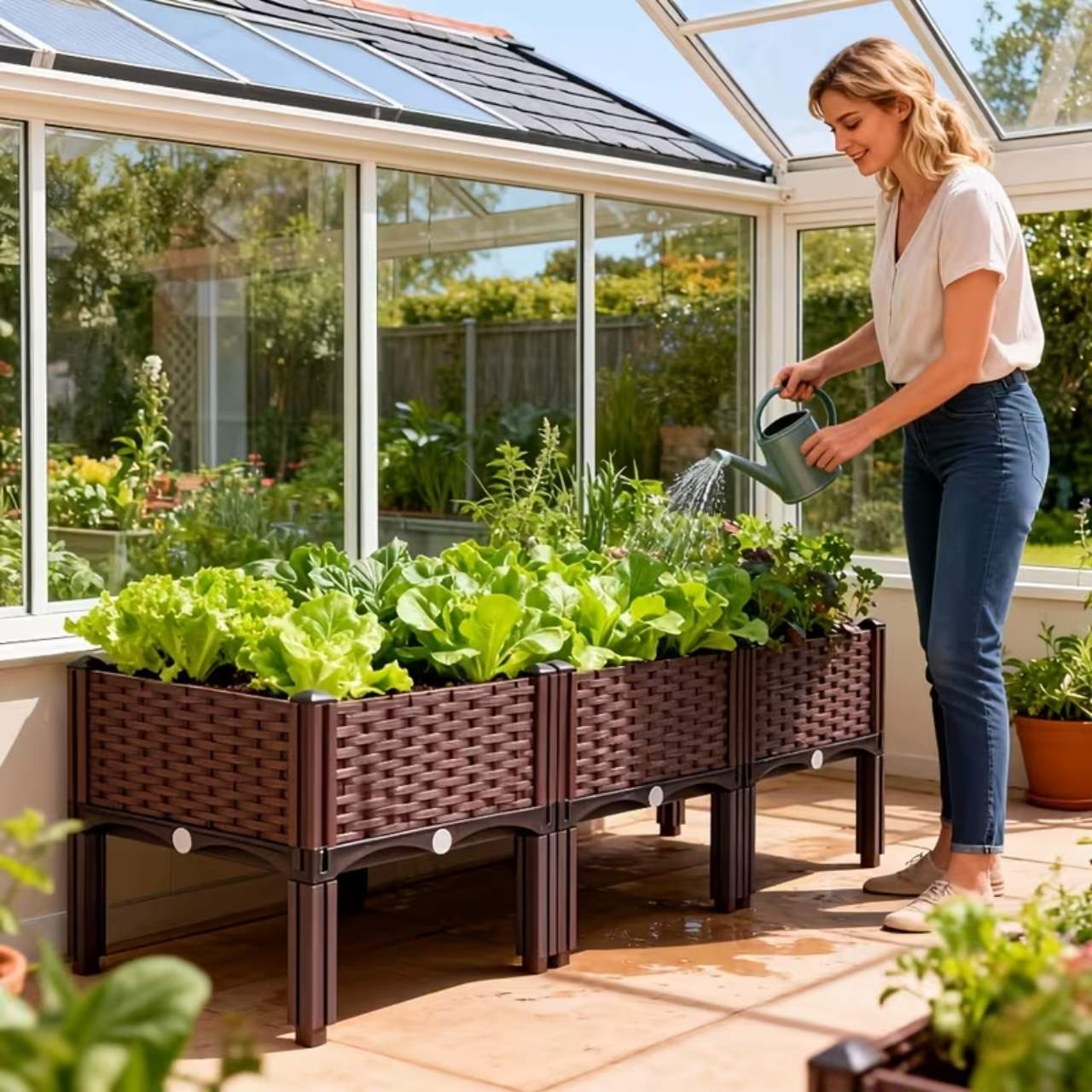Growsy, raised garden trough - Image 9