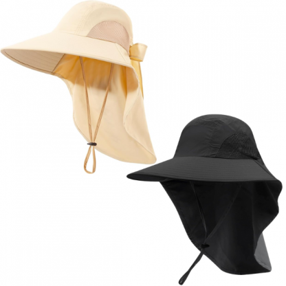 Sun hat with neck protection - Image 2