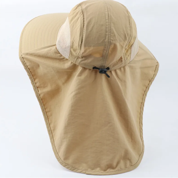 Sun hat with neck protection - Image 8