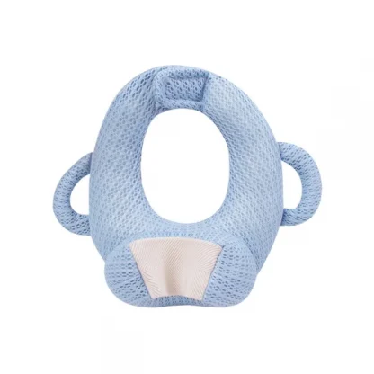 Baby feeding pillow with bottle holder - Image 3