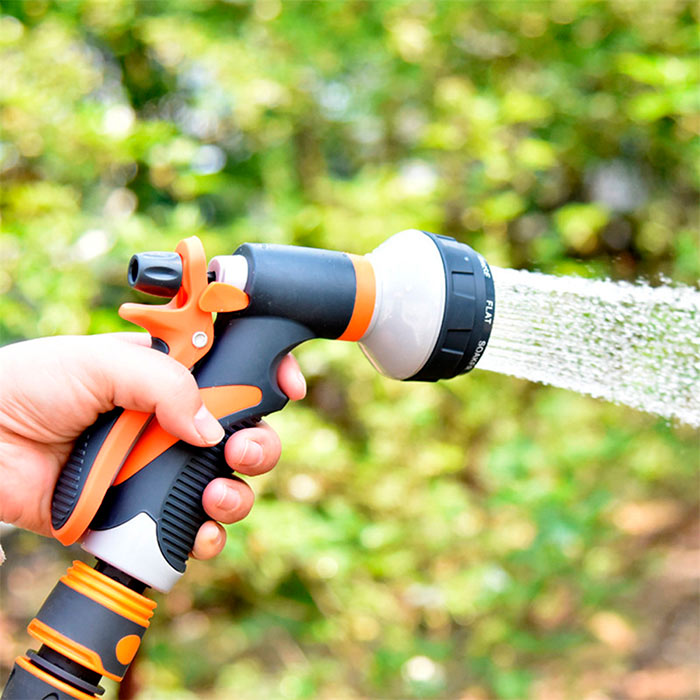 HoseSpray, Set with garden hose nozzle, hose connector and watering gun - Image 7