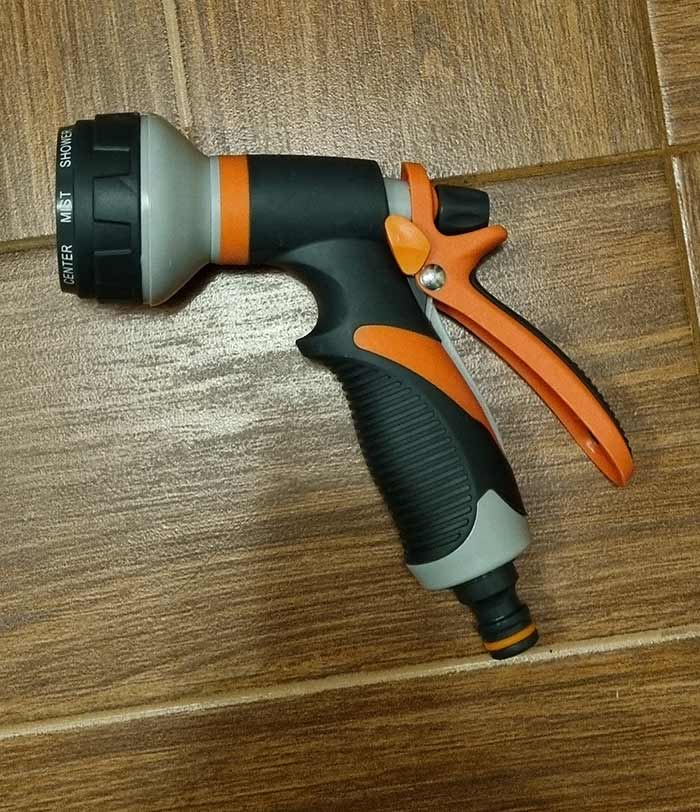 HoseSpray, Set with garden hose nozzle, hose connector and watering gun - Image 10