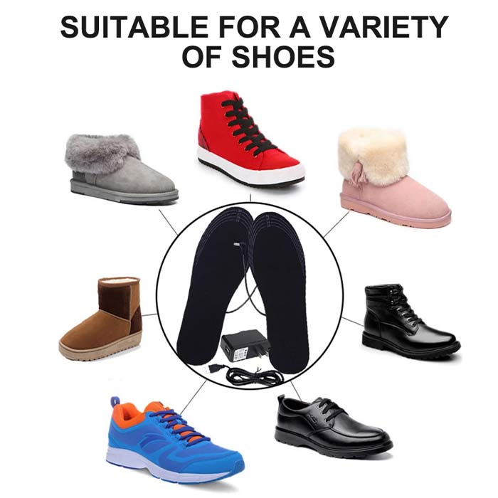 The insole can be easily cut to the size of your foot.