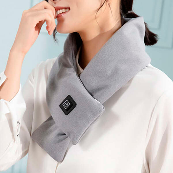 The scarf allows you to choose several temperature levels according to your needs (55°C, 48°C and 42°C)!
