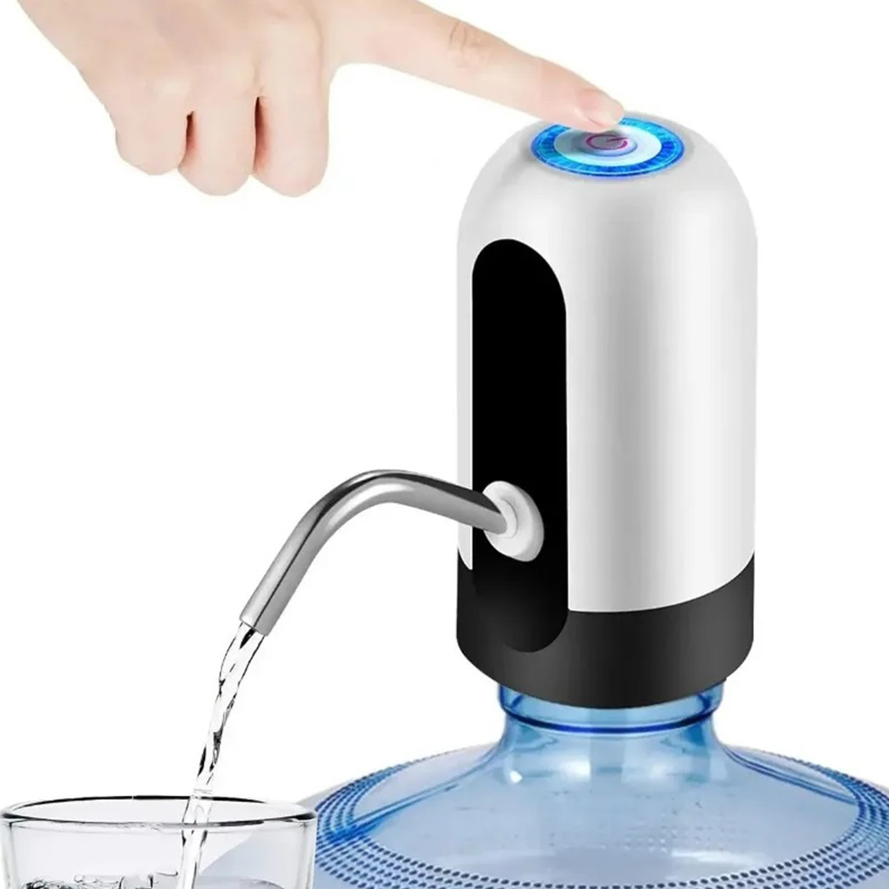 The Water Dispenser can be fitted to all conventional bottles (from 1 to 5 litres) with a neck diameter of 5.5 cm!