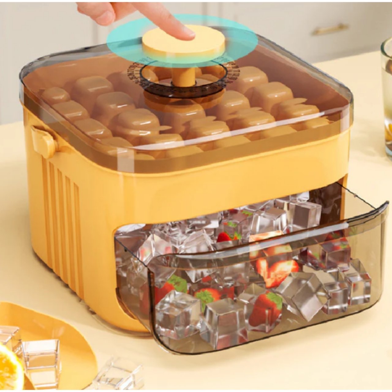 The ultimate freezer and ice storage container!