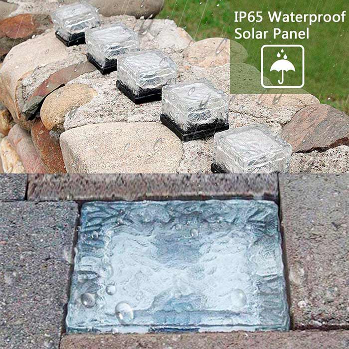IceCubeLights, solar garden lights in cube shape (2 pcs) - Image 8