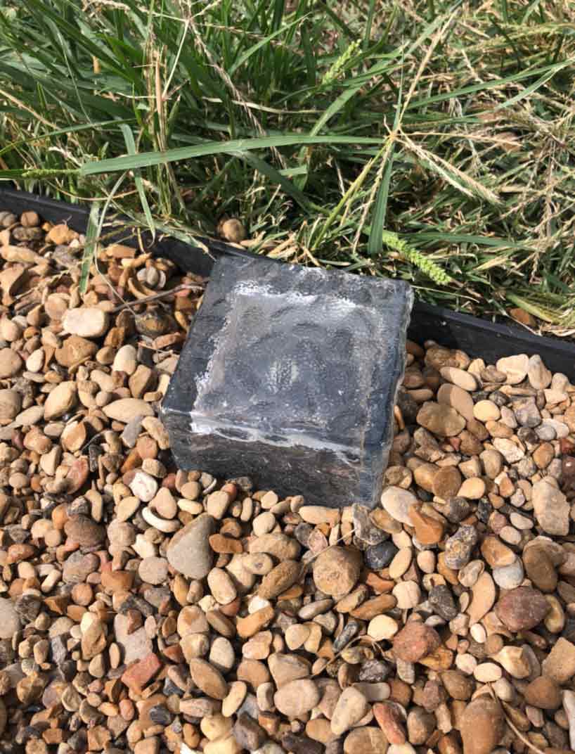 IceCubeLights, solar garden lights in cube shape (2 pcs) - Image 9