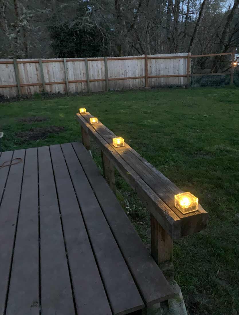 IceCubeLights, solar garden lights in cube shape (2 pcs) - Image 10