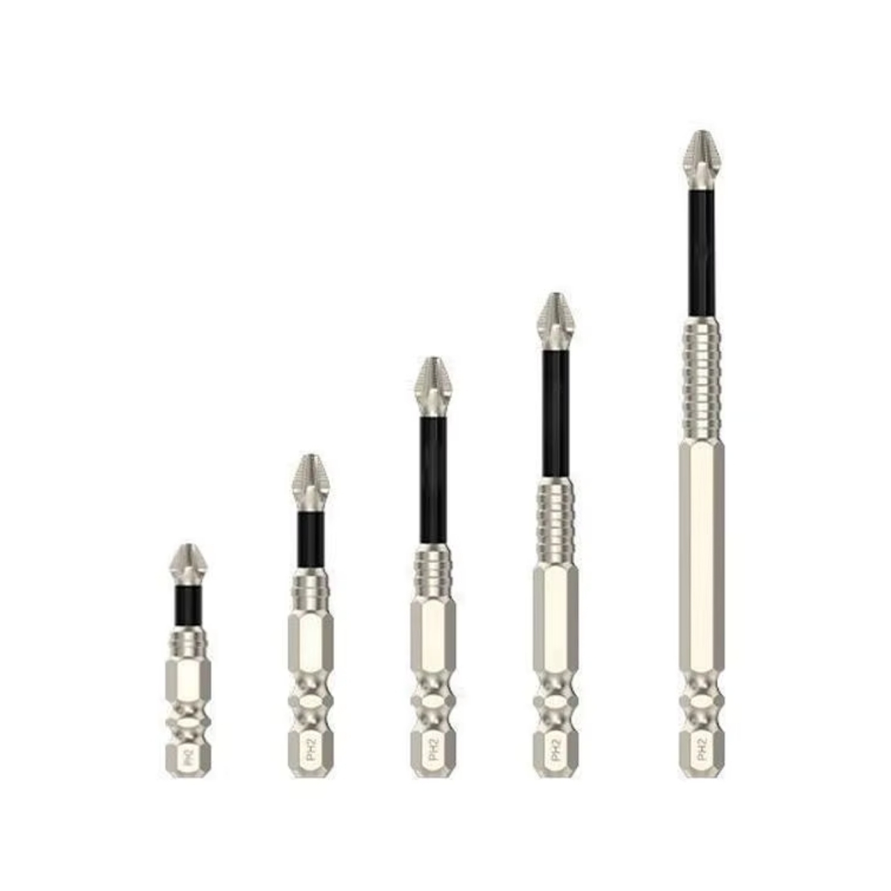 ImpactBits, set of 5 magnetic screwdriver bits - Image 2