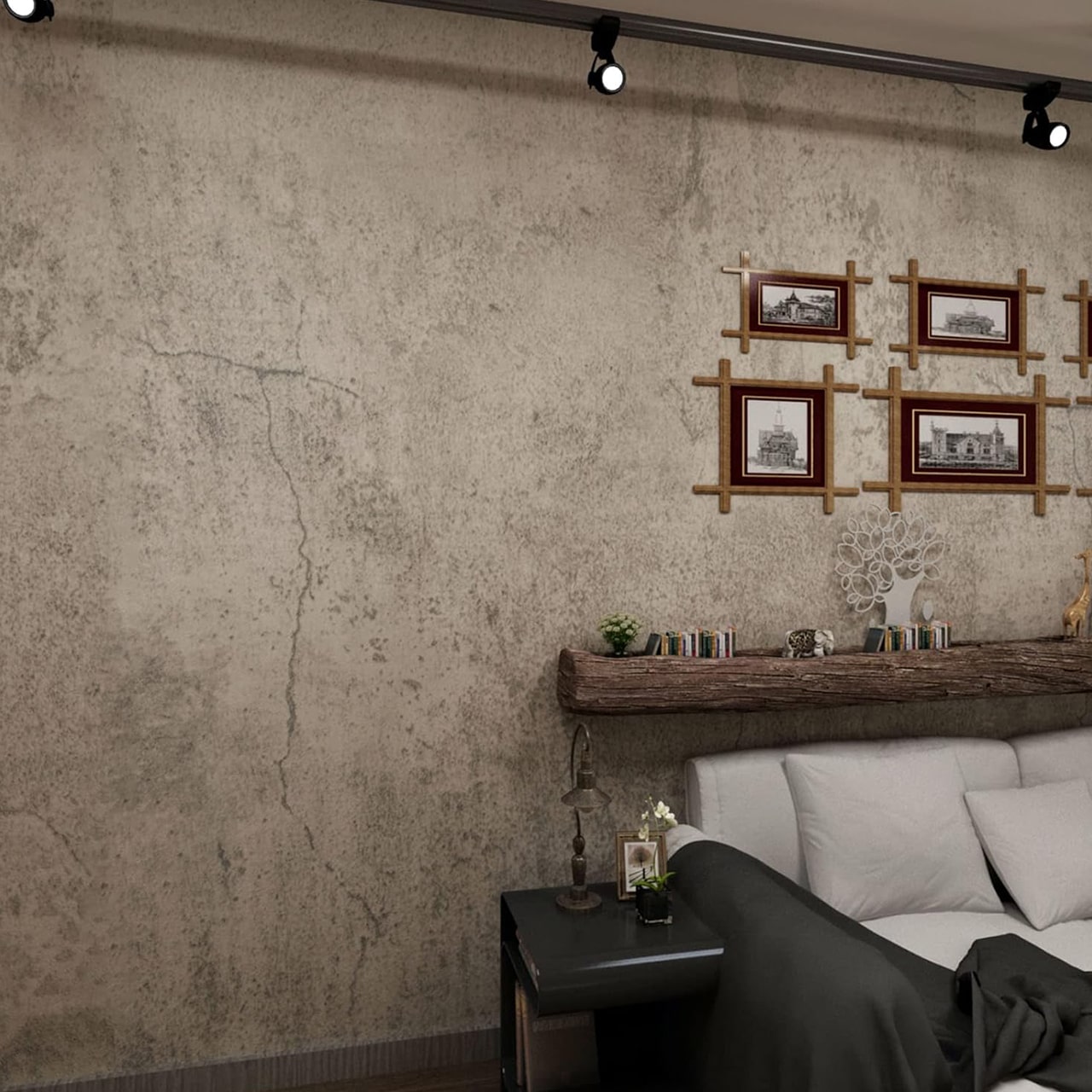 IndustrialWall, self-adhesive wallpaper with the look of concrete - Image 2