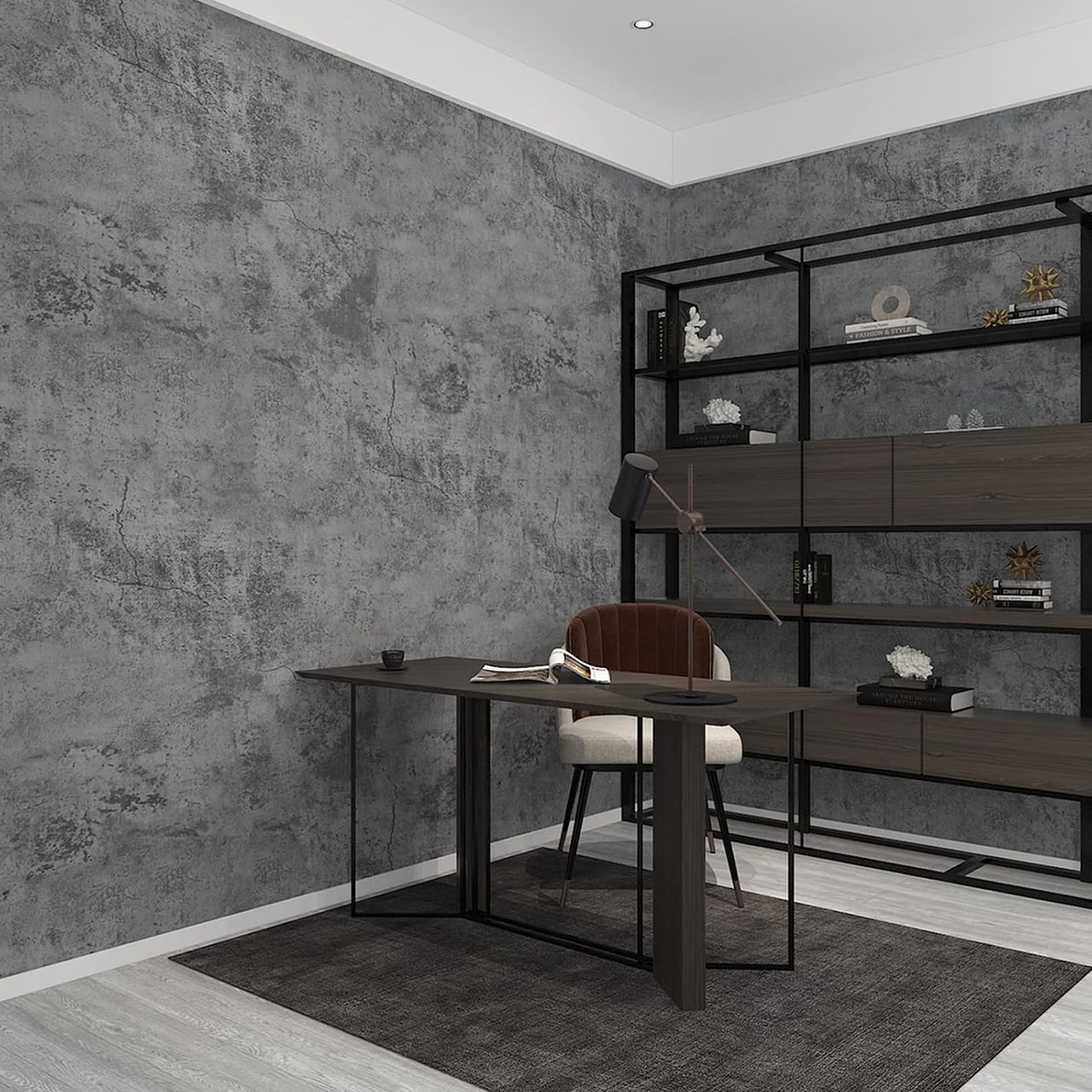 IndustrialWall, self-adhesive wallpaper with the look of concrete - Image 6