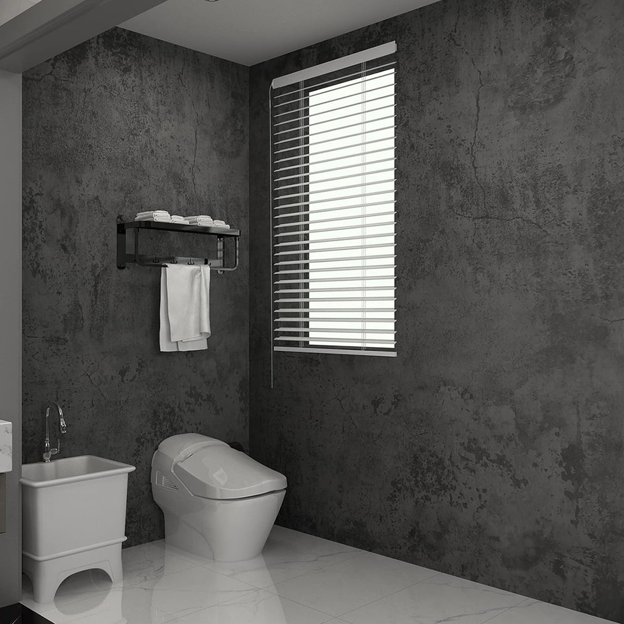 IndustrialWall, self-adhesive wallpaper with the look of concrete - Image 8