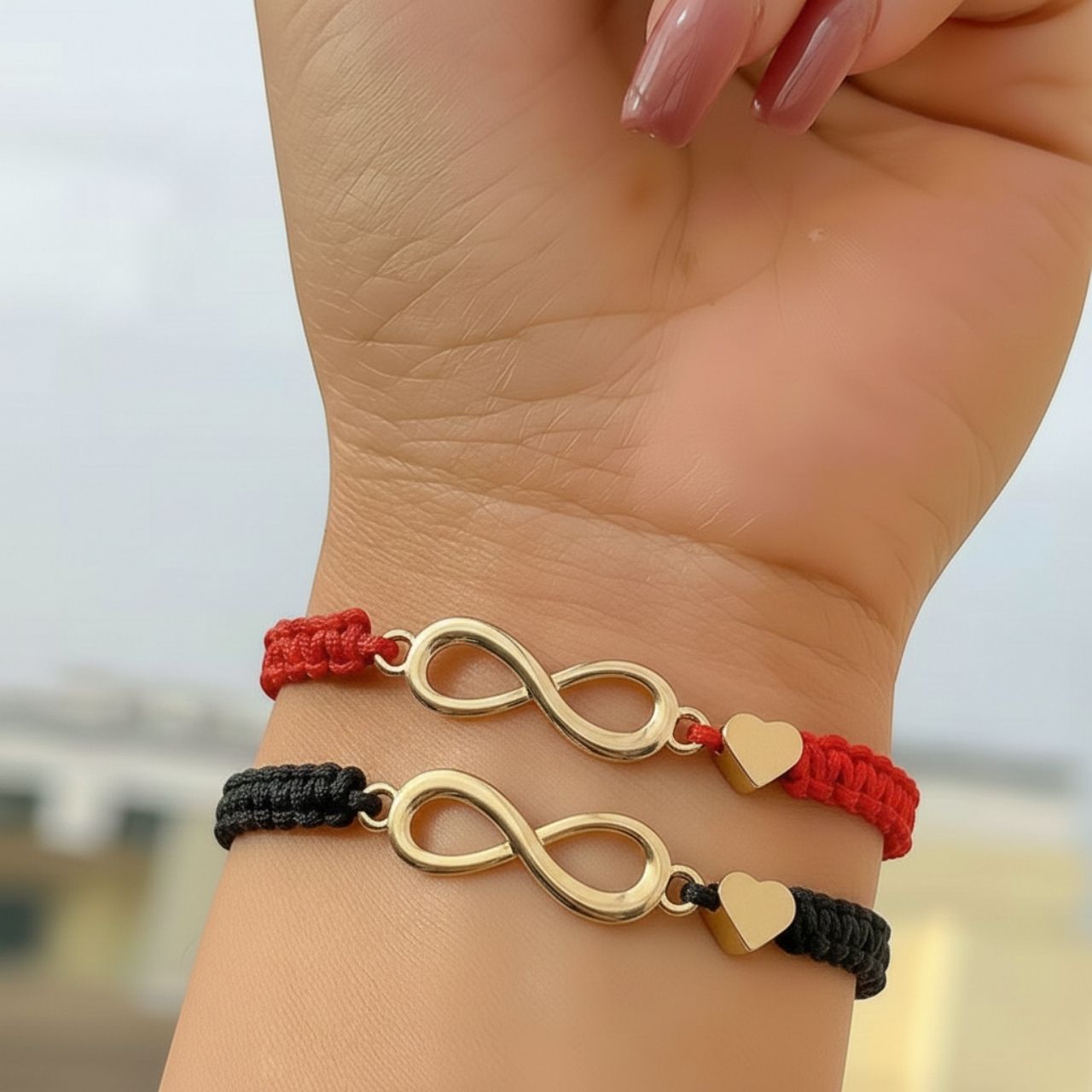 InfinityCharm, infinity symbol bracelets (2 pcs.) - Image 5
