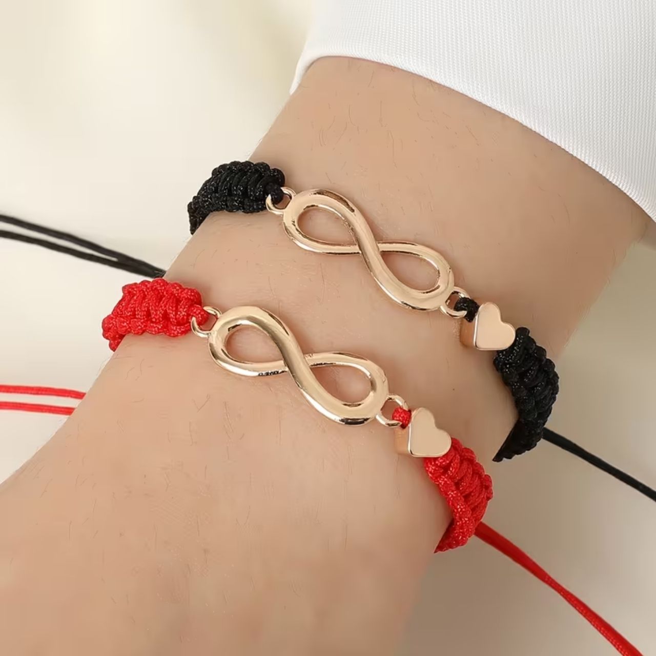 InfinityCharm, infinity symbol bracelets (2 pcs.) - Image 6