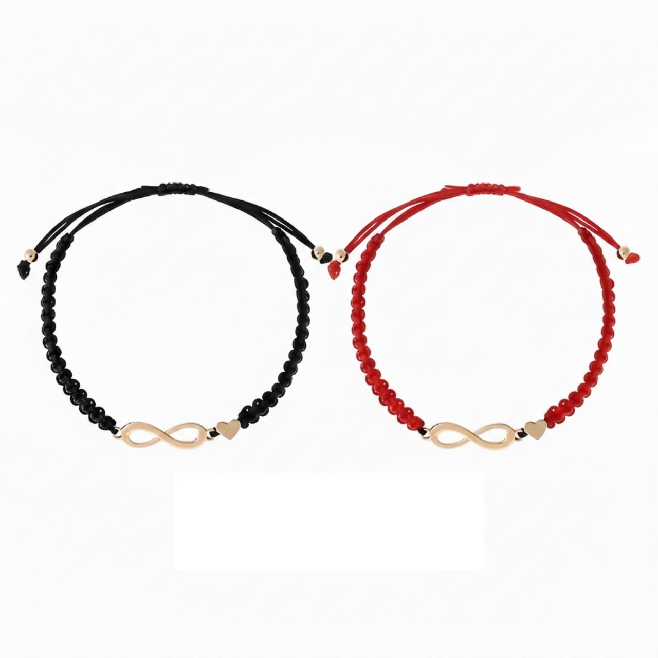 InfinityCharm, infinity symbol bracelets (2 pcs.) - Image 8