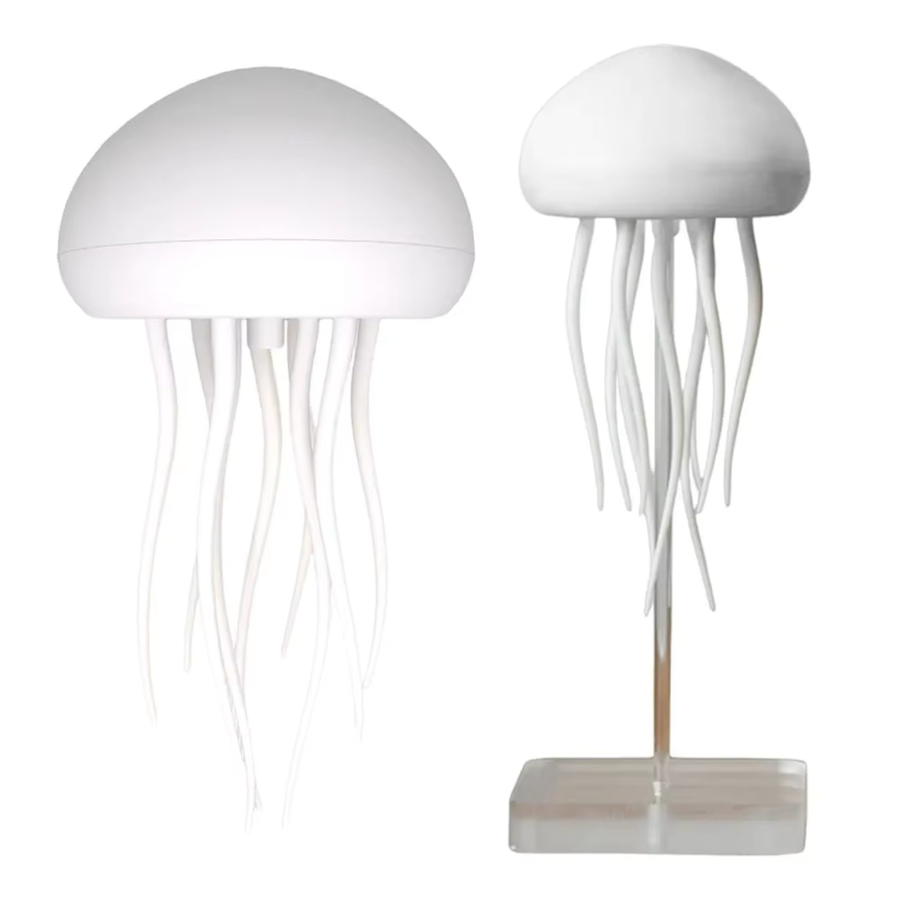 This modern night light is suitable for any environment such as living room, bedroom, children's room, etc.