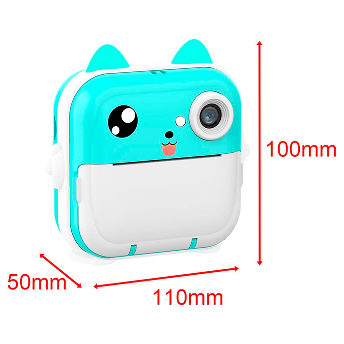 JumboPrintBundle – instant-print camera + 7 paper rolls and Micro SD card - Image 2